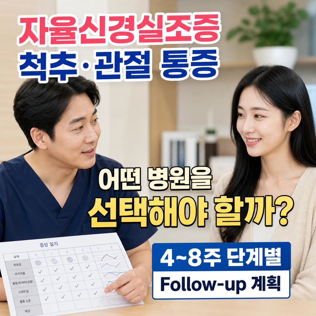 대구 자율신경실조증 추천 병원 선택 기준